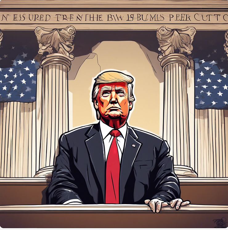 AI image of Donald Trump