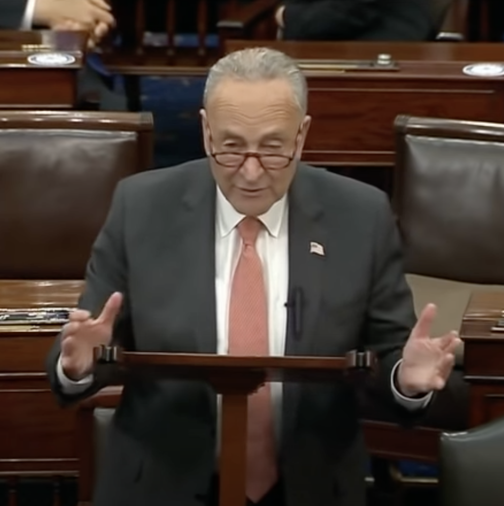 Minority Leader Chuck Schumer